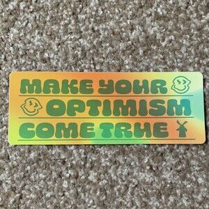 New Dutch Bros Brothers Make Your Optimism Come True Sticker